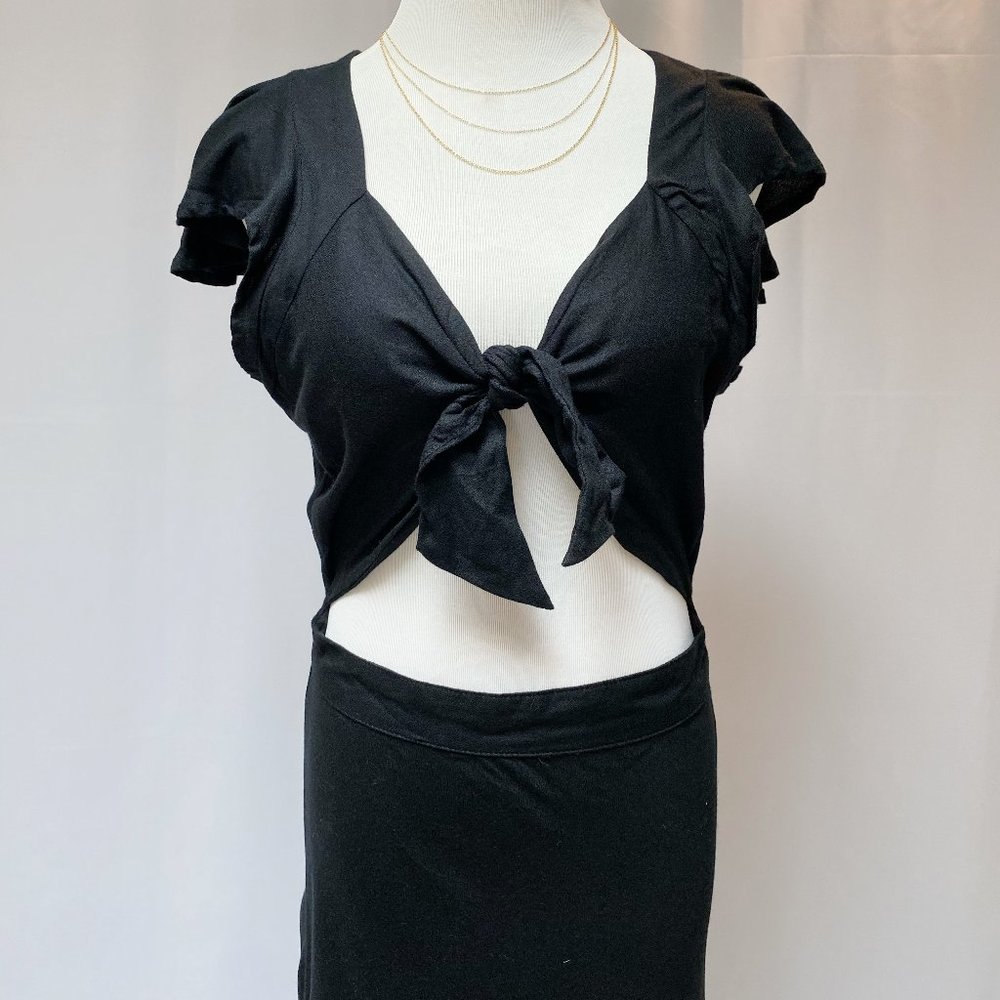 Black Marigold Dress
